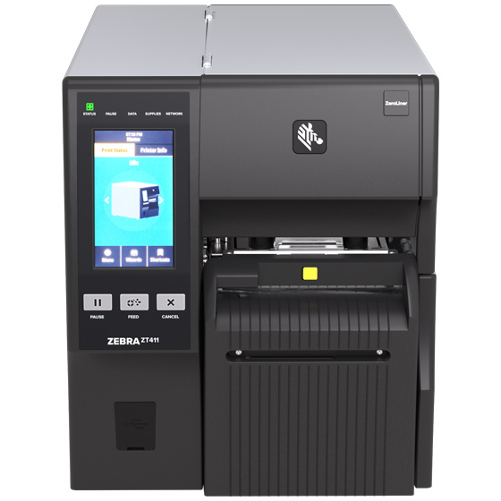 Máy in mã vạch Zebra ZT411, 203dpi